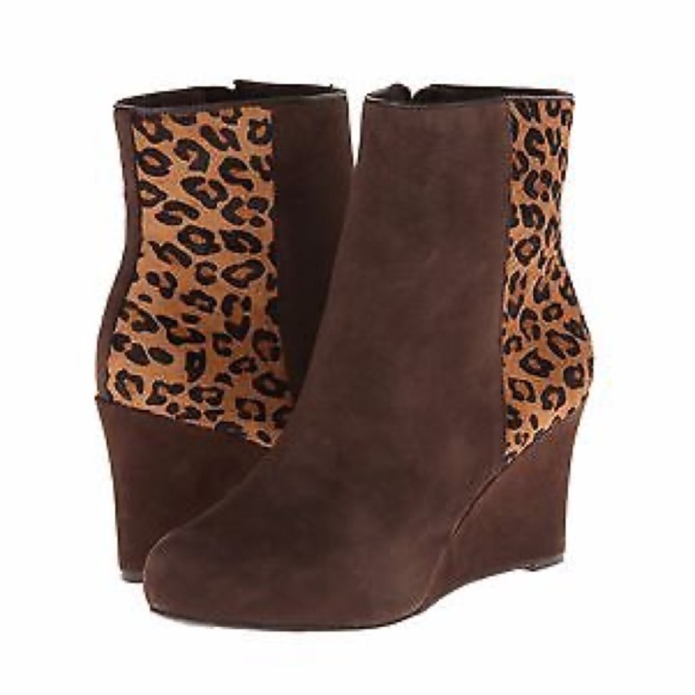 Rockport Walkability Adiprene by adidas Leather/Cow hair Leopard/Animal Boots
